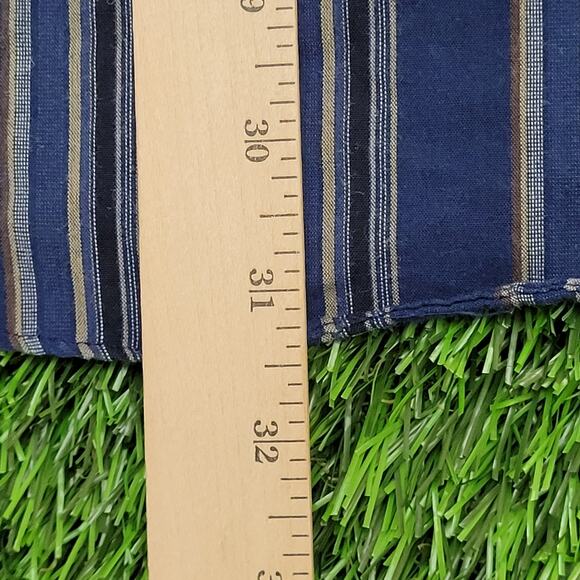 Vintage 90s Ely-Cattleman Pearl Snap Shirt XL 24x31 Western Stripes - Picture 11 of 11